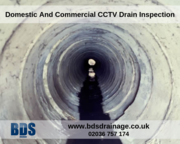 Domestic And Commercial CCTV Drain Inspection - Call Us 02036 757 174